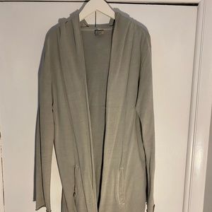 Long oversized non zipper hoodie